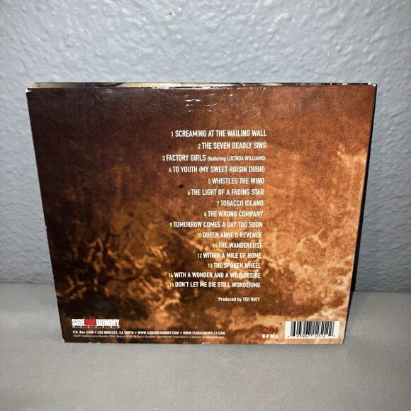 Cd Used Flogging Molly Within a Mile of Home 2004 Gatefold Ecopak Album Booklet - Picture 2 of 5